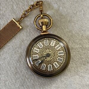 Westclox Gold and Silver Pocket Watch